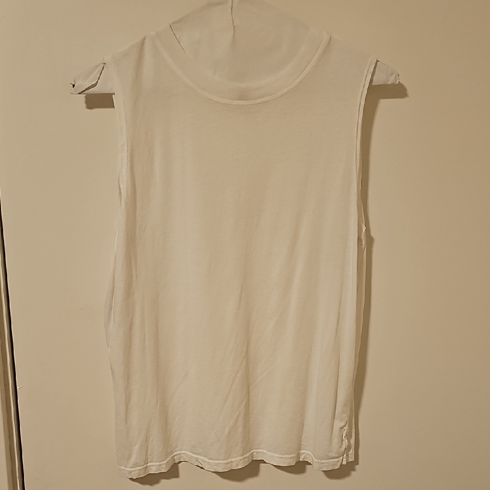AYR The Fizz White Tank Top